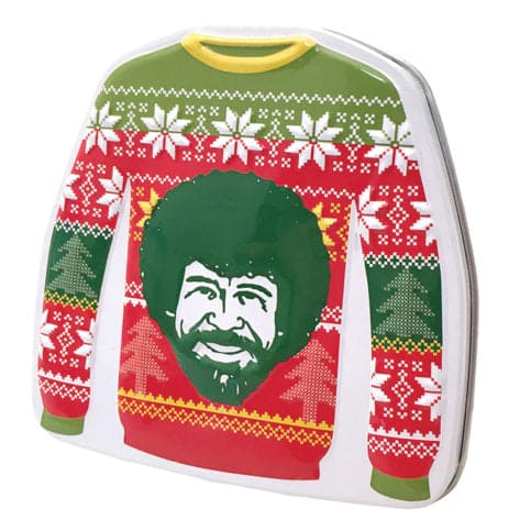 Bob Ross Sweater Tin