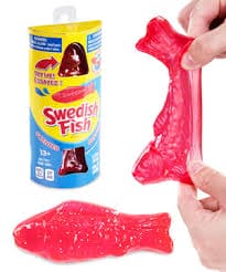 Swedish Fish Squishy Toy