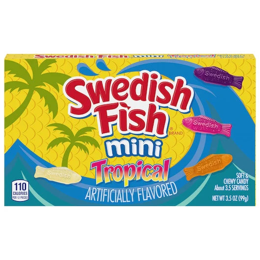 Swedish Fish Tropical Theater Box 3.50oz