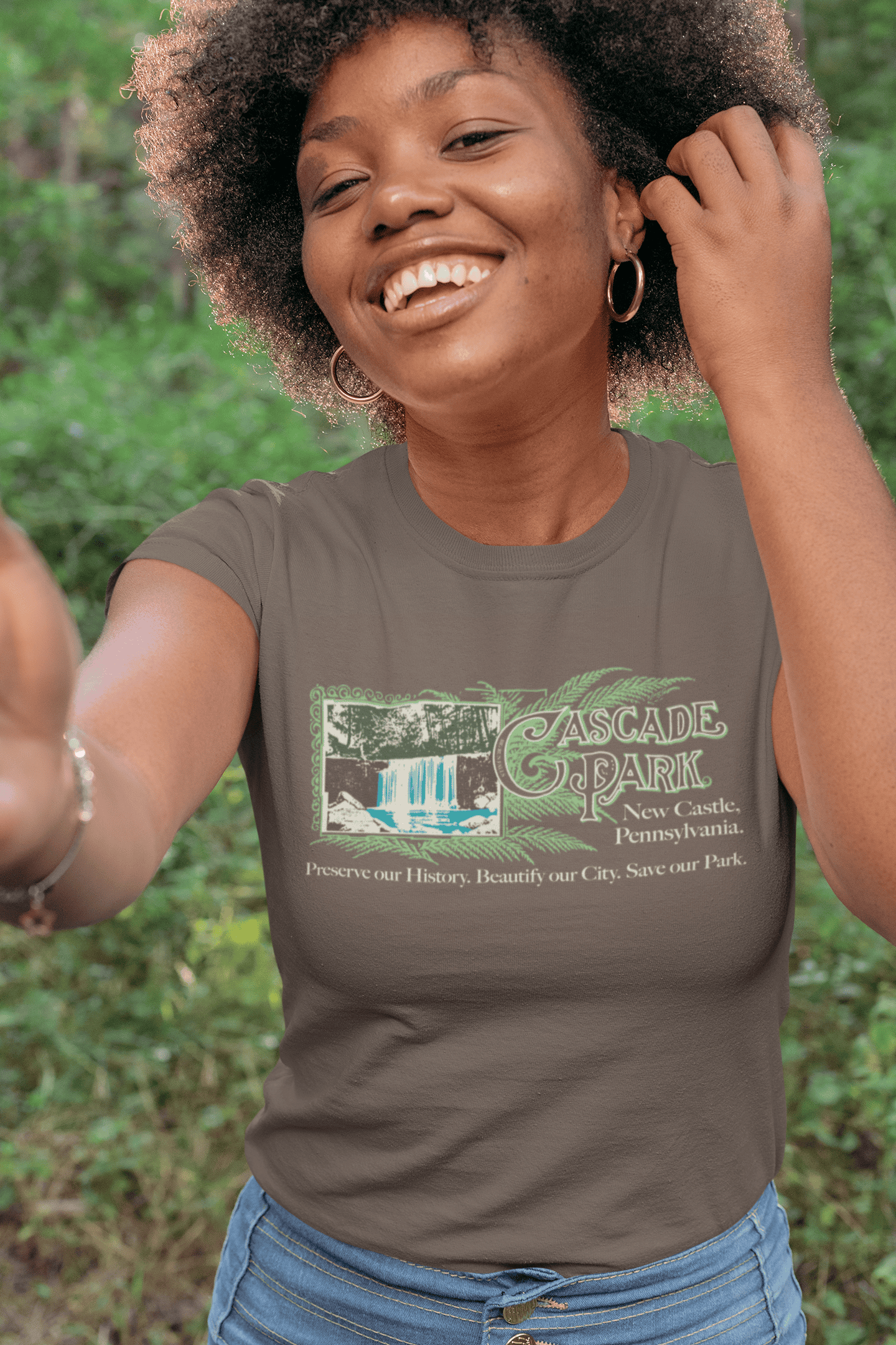 Cascade Park Save Our Park Tee