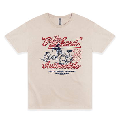 the packard automobile warren ohio vintage automotive graphic t shirt unisex retro apparel