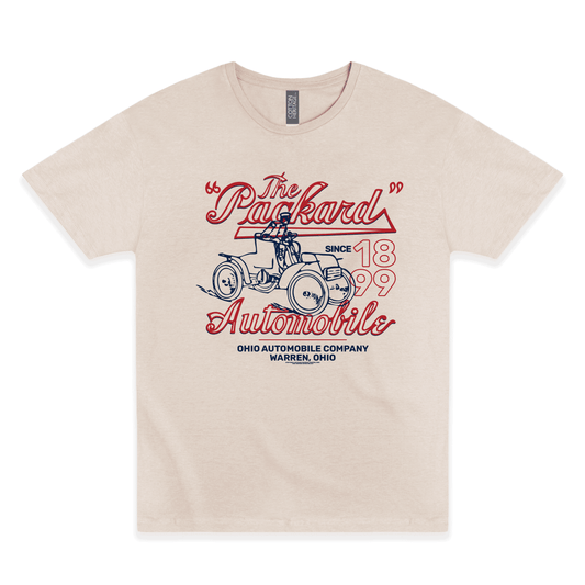the packard automobile warren ohio vintage automotive graphic t shirt unisex retro apparel