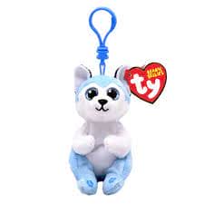 Beanie Babies: Thunder Husky Blue Belly Clip