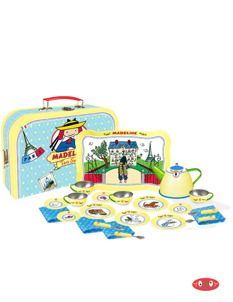 Madeline Tin Tea Set-23 Piece