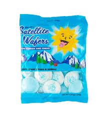 Gerrit's Blue Raspberry Satellite Wafers with Tongue Tattoo 1.23oz Bag