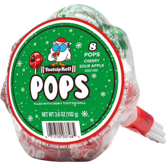 Tootsie Pops Christmas Bunch 8ct