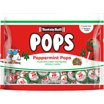 Tootsie Pops Candy Cane 9.6oz