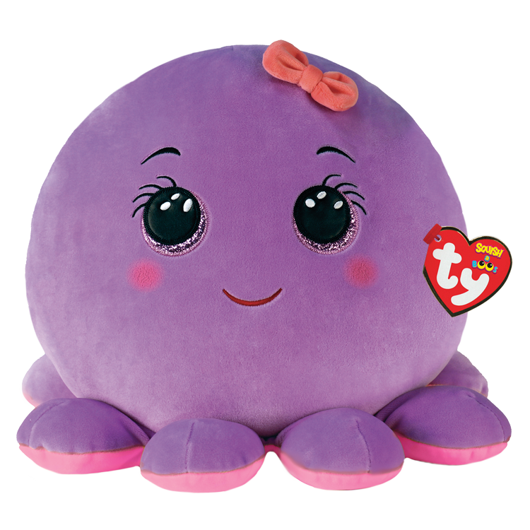 Beanie Babies: Octavia Octopus Purple Squish