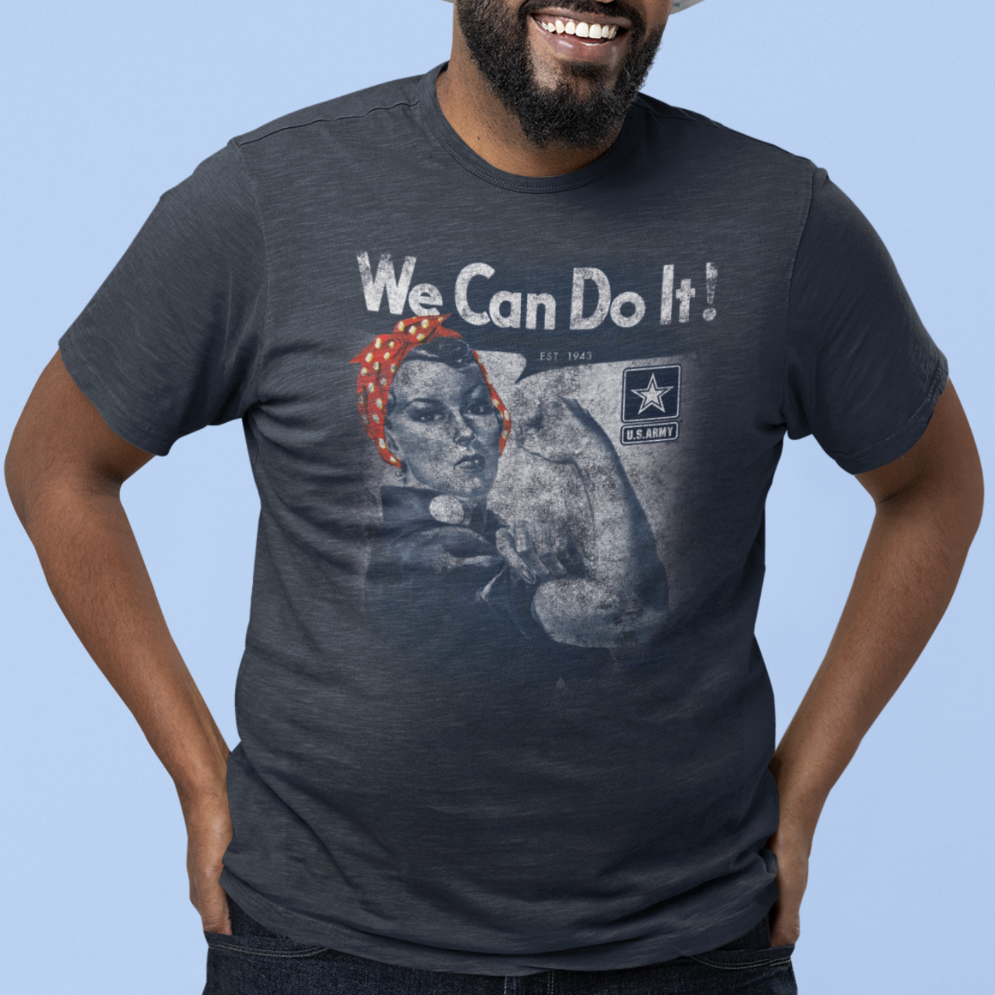 トップス Ameri VINTAGE SHEER LADY ARMY SHIRT U.S. Army® Rosie the Riveter Women's Army Corps Tee - Shop Now