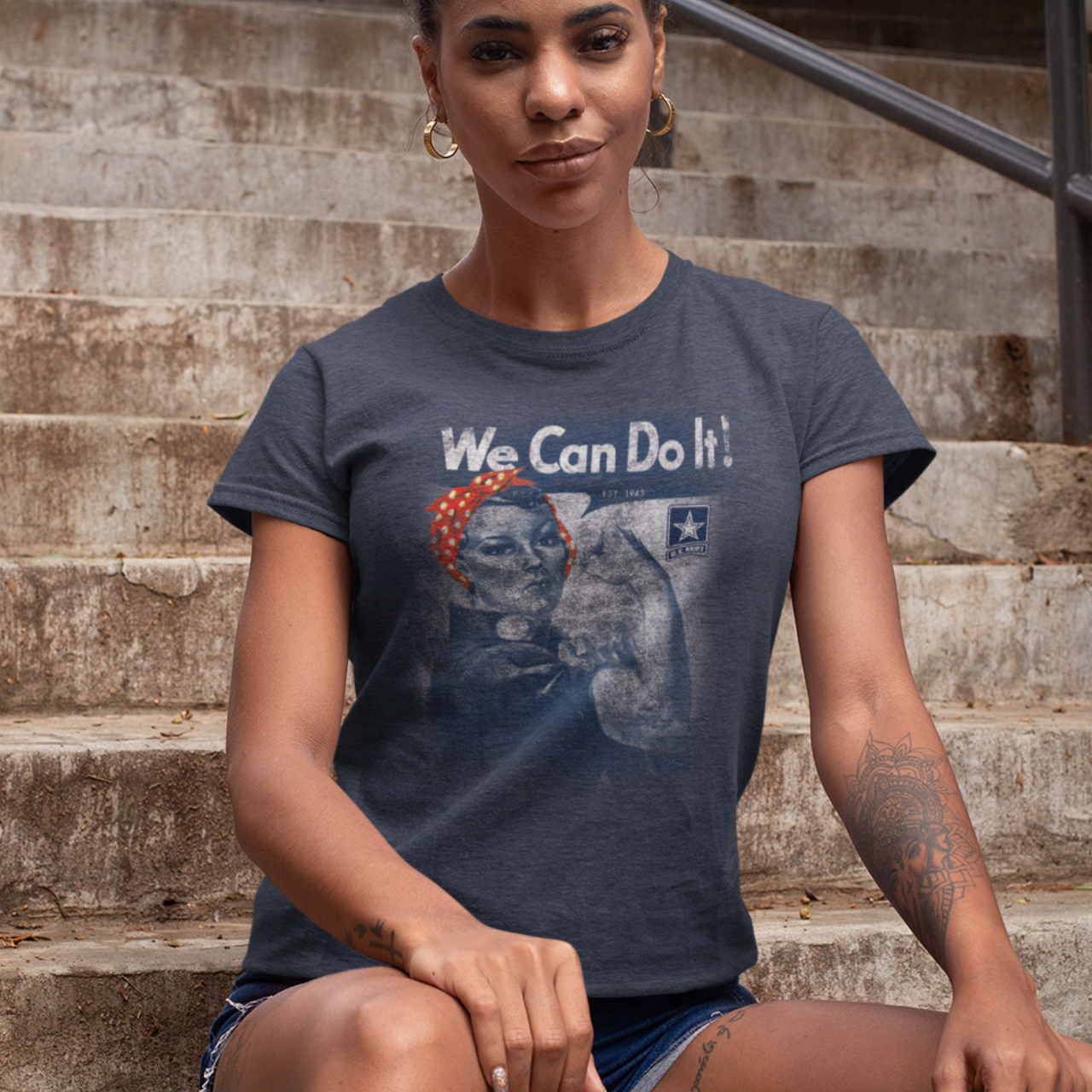 U.S. Army® Rosie the Riveter Women's Army Corps Tee - Shop Now