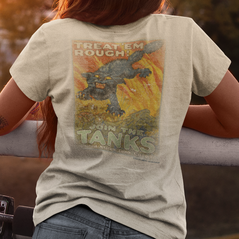 unisex us army tank destroyer t shirt styled casually military heritage outfit