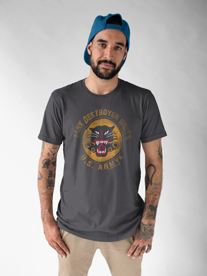 unisex us army tank destroyer t shirt styled casually military heritage outfit