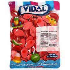Vidal Valentine "Smoochers" Gummi Lip Bulk 2.2lb