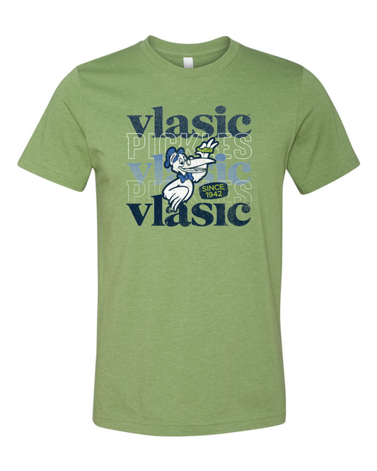 vlasic pickles brand colors graphic t shirt officially licensed retro pickle brand unisex tee