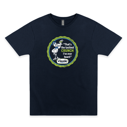 vlasic pickles tastiest crunch jar lid graphic t shirt officially licensed retro pickle brand unisex tee