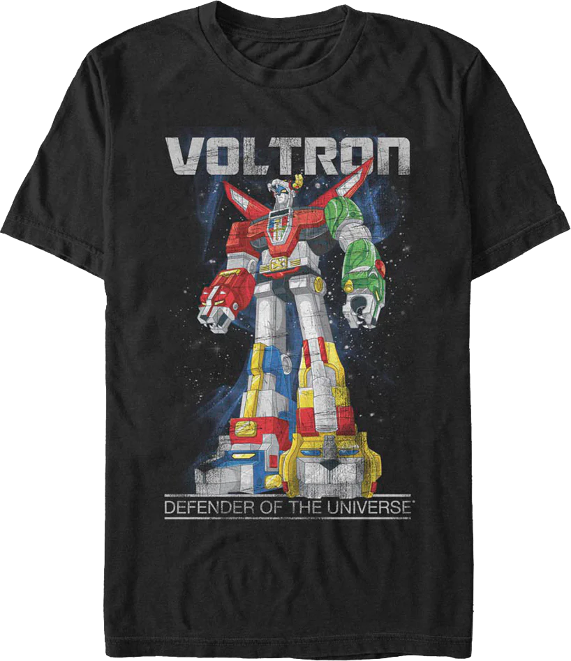Retro Defender Voltron T-Shirt