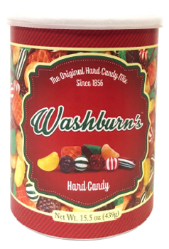 Washburn Holiday Canister Hard Assortment 15.5oz (Red)