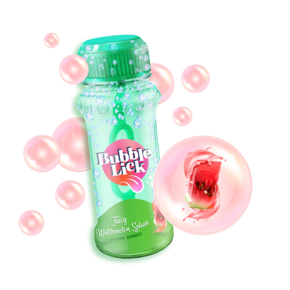 Bubble Lick Flavored Bubbles