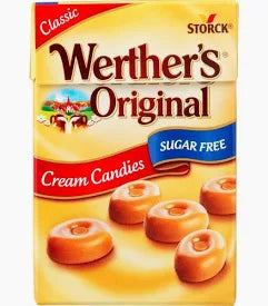 Werther's Original Sugar Free Caramel Hard Candies 1.48oz