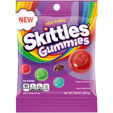 Skittles Gummies Wildberry Peg Bag 5.8oz