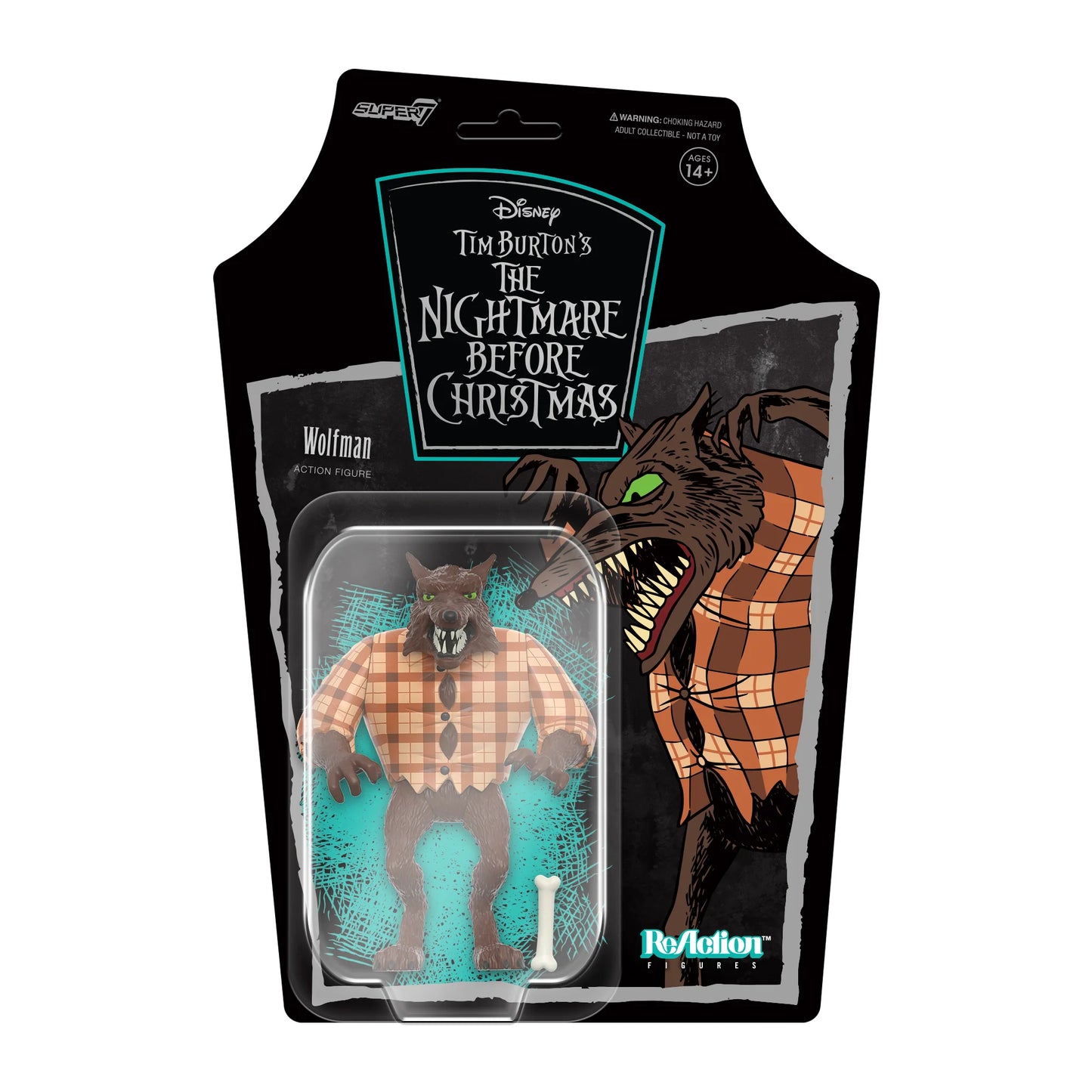 Nightmare Before Christmas ReAction Figure W2- Wolfman