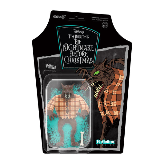 Nightmare Before Christmas ReAction Figure W2- Wolfman