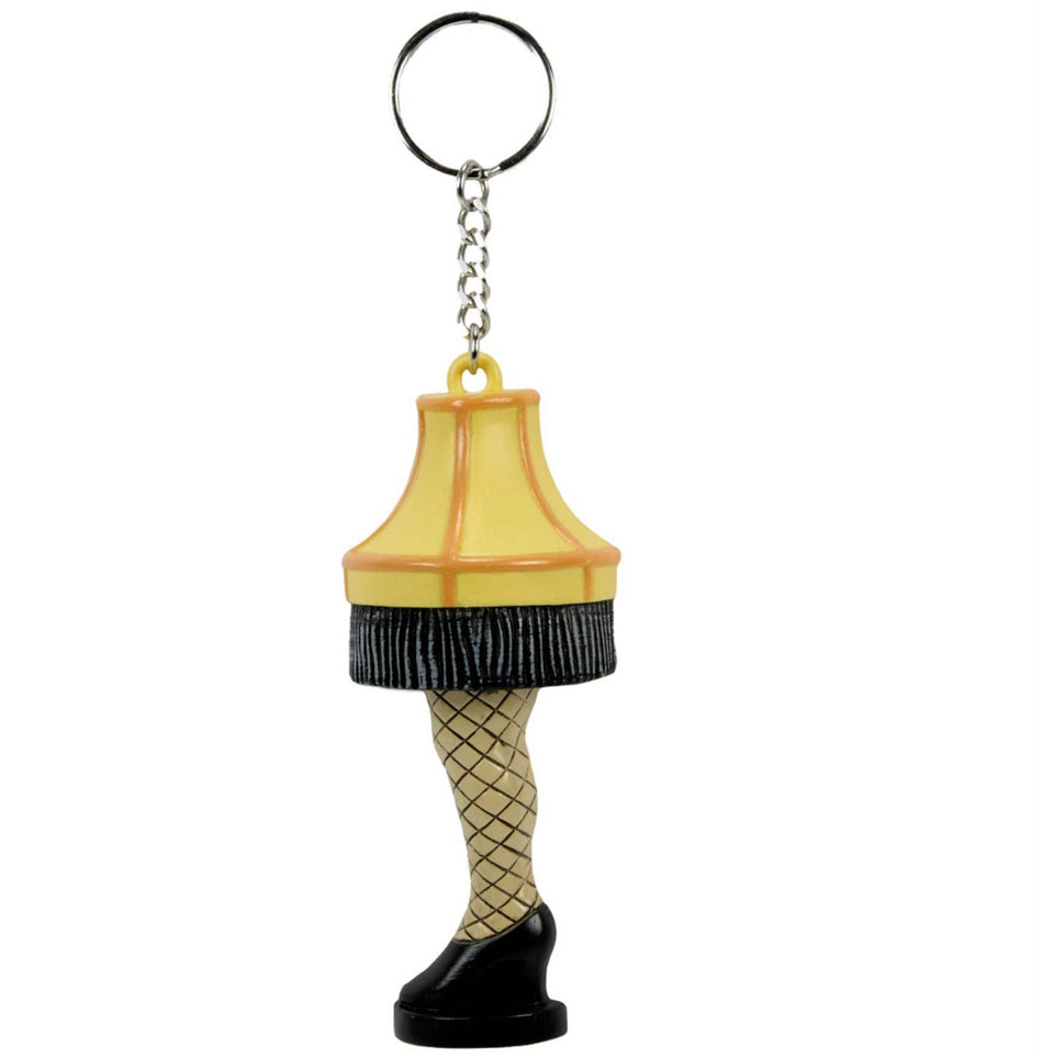 Christmas Story Keychain- Talking Leg Lamp