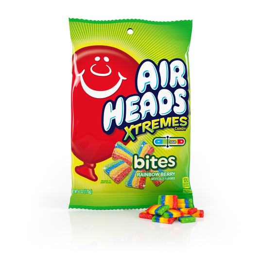 Airheads Xtremes Bites Rainbow Berry 6oz