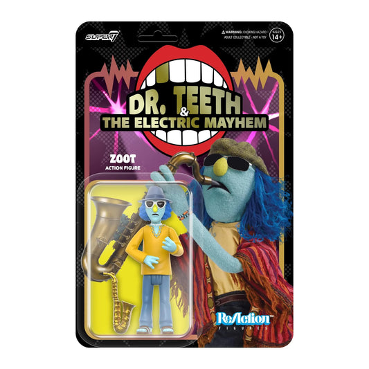 The Muppets ReAction Figure Wave 1- Electric Mayhem Band- Zoot