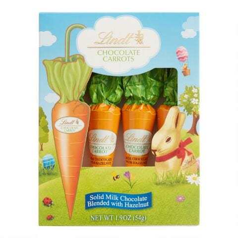 Lindt Chocolate Carrot 4 pack - 1.8oz