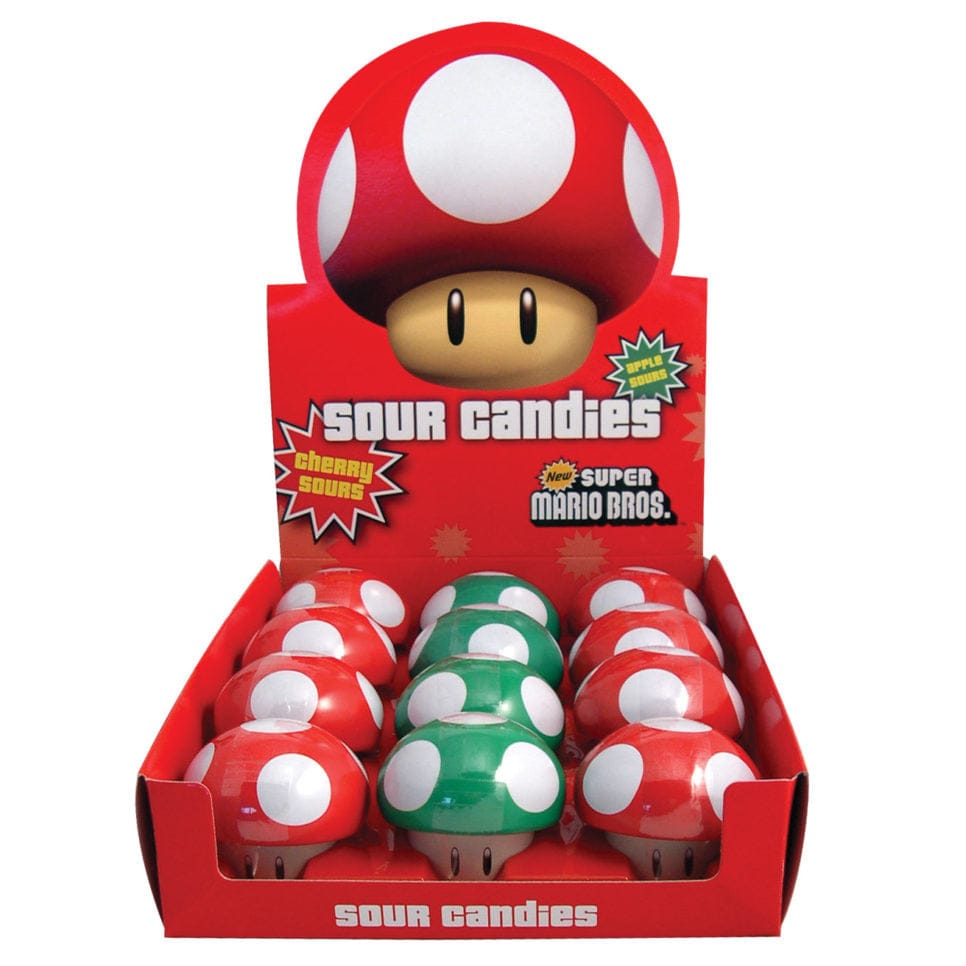 Nintendo Mushroom Sours Tin