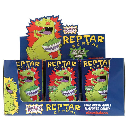 Rugrats Reptar Cereal Box Candy Tin