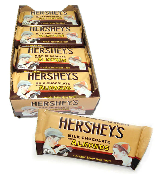 Hershey's Nostalgic Chocolate Bar with Almonds - 3.5oz