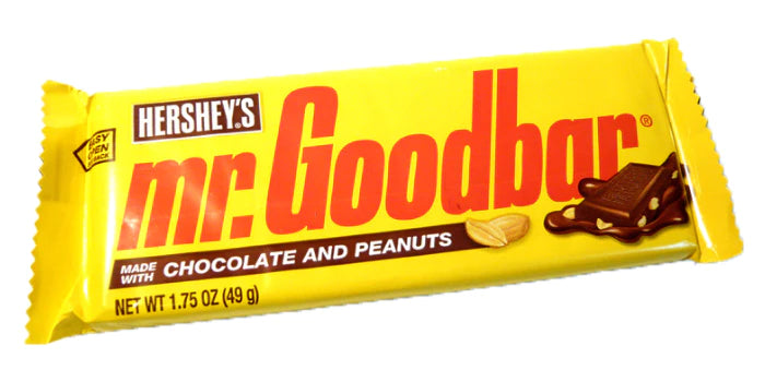 Mr. Goodbar Chocolate Candy With Peanuts 1.75 OZ
