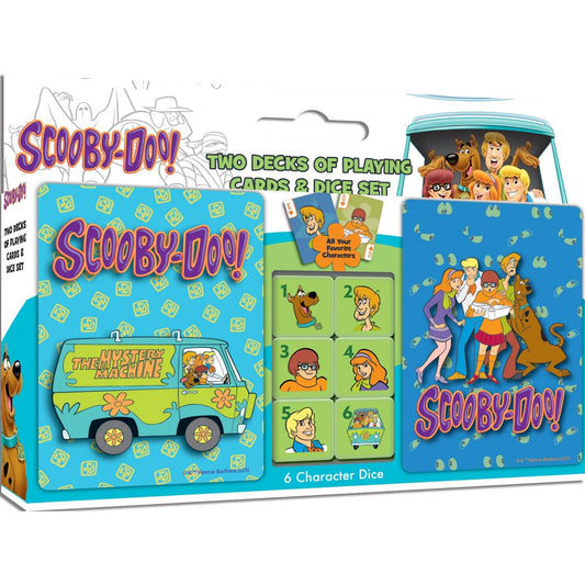 Scooby Doo 2-pack Playing Cards & Dice Set