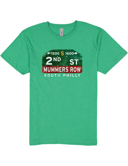 2nd Street Mummers Row | Philadelphia Shirt | Second Street Unisex Tee | Mummers Parade T-Shirt