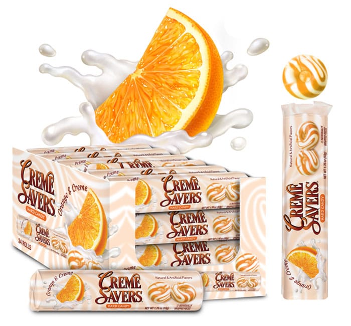 Creme Savers Rolls Orange