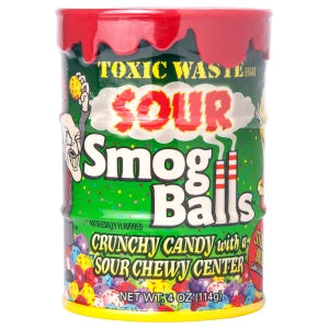 Toxic Waste Sour Smog Balls - 3oz Bank