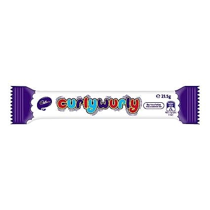 Cadbury Curly Wurly Chocolate Chewy Bars - .9oz