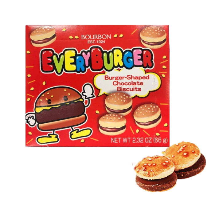 Everyburger - Burger-Shaped Cookies 2.32oz Box