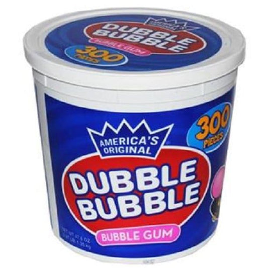 Dubble Bubble Original Gum Flavors - 300ct tub