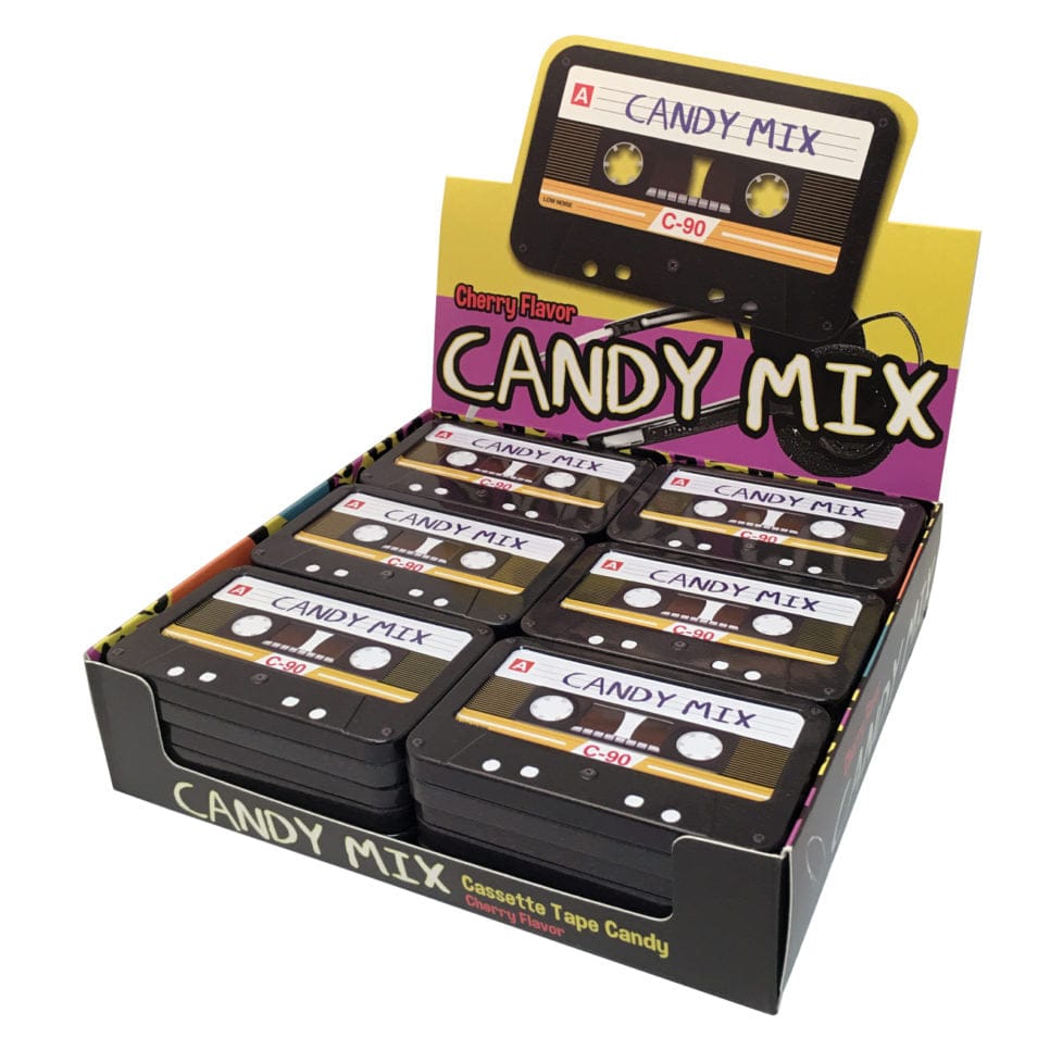 Candy Mix Cassette Tape Tin