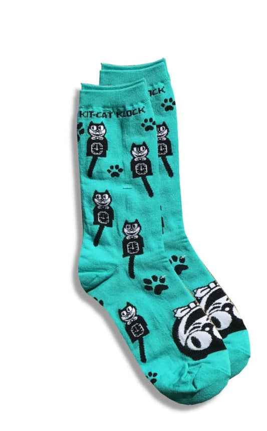 Kit-Cat Socks for Women: Teal