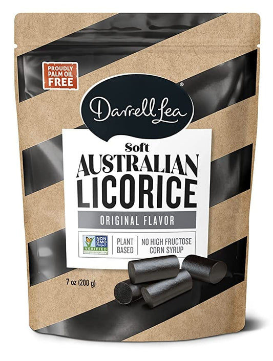 Darrell Lea Soft Australian Black Licorice 7 oz. Bag