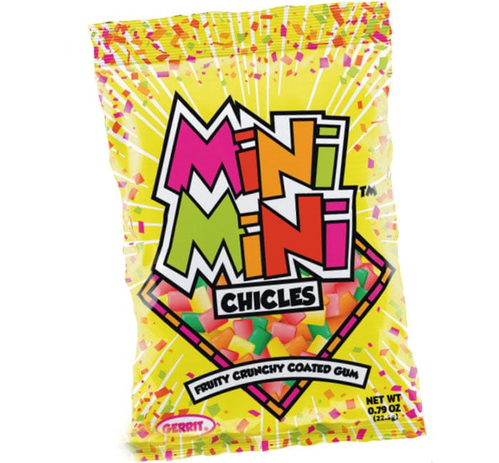 Gerrit's MiniMini Chicle Fruit Gum - .58oz