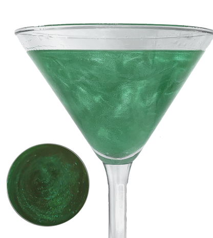 Snowy River Cocktail Glitter Emerald