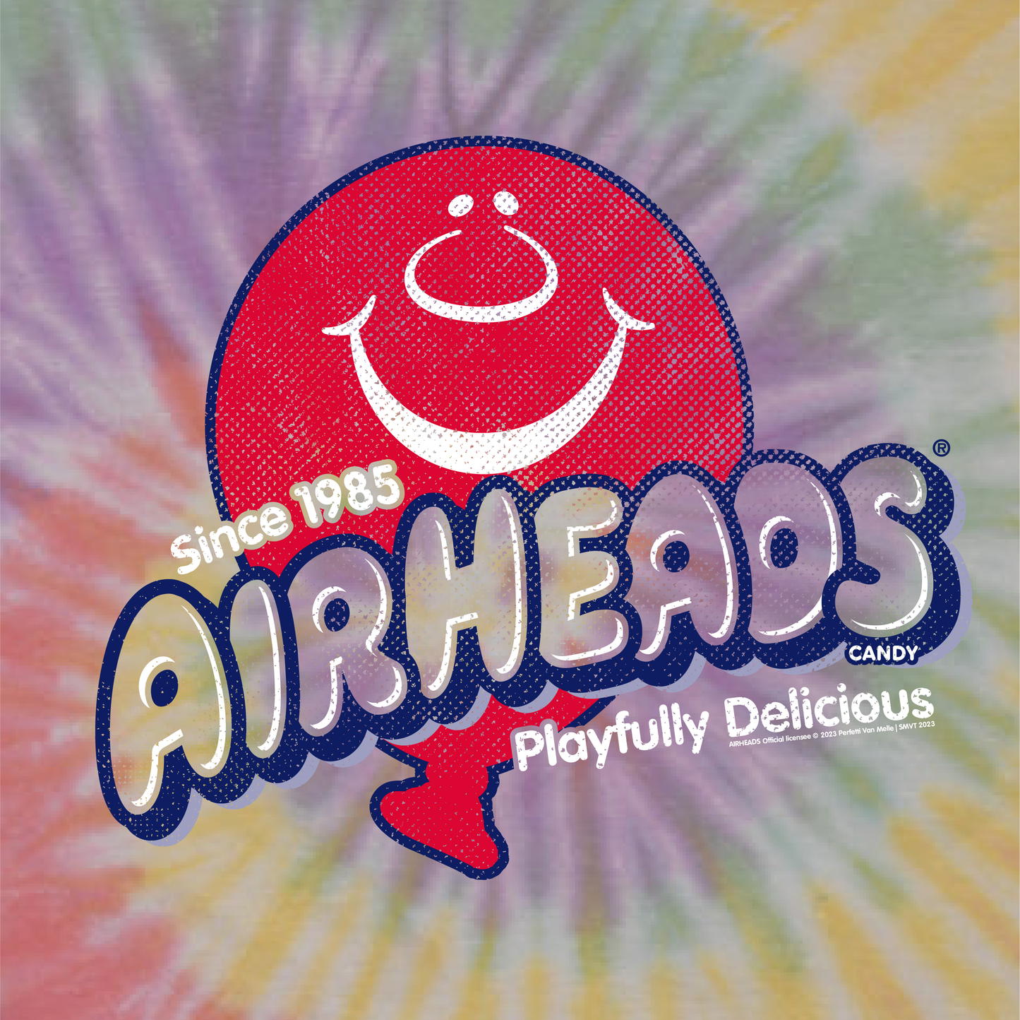 Airheads Playfully Delicious Since 1985 Tie-Dye Tee
