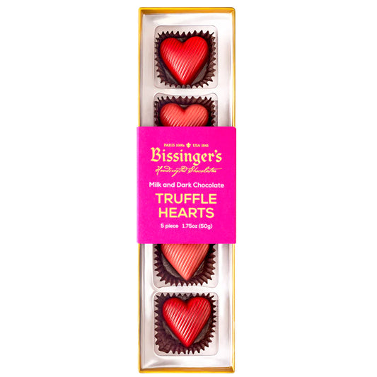 Truffle Chocolate Hearts Flights - 5 PC