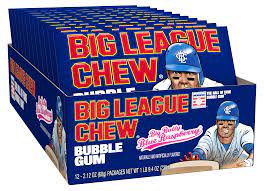 Big League Chew- Blue Rasp