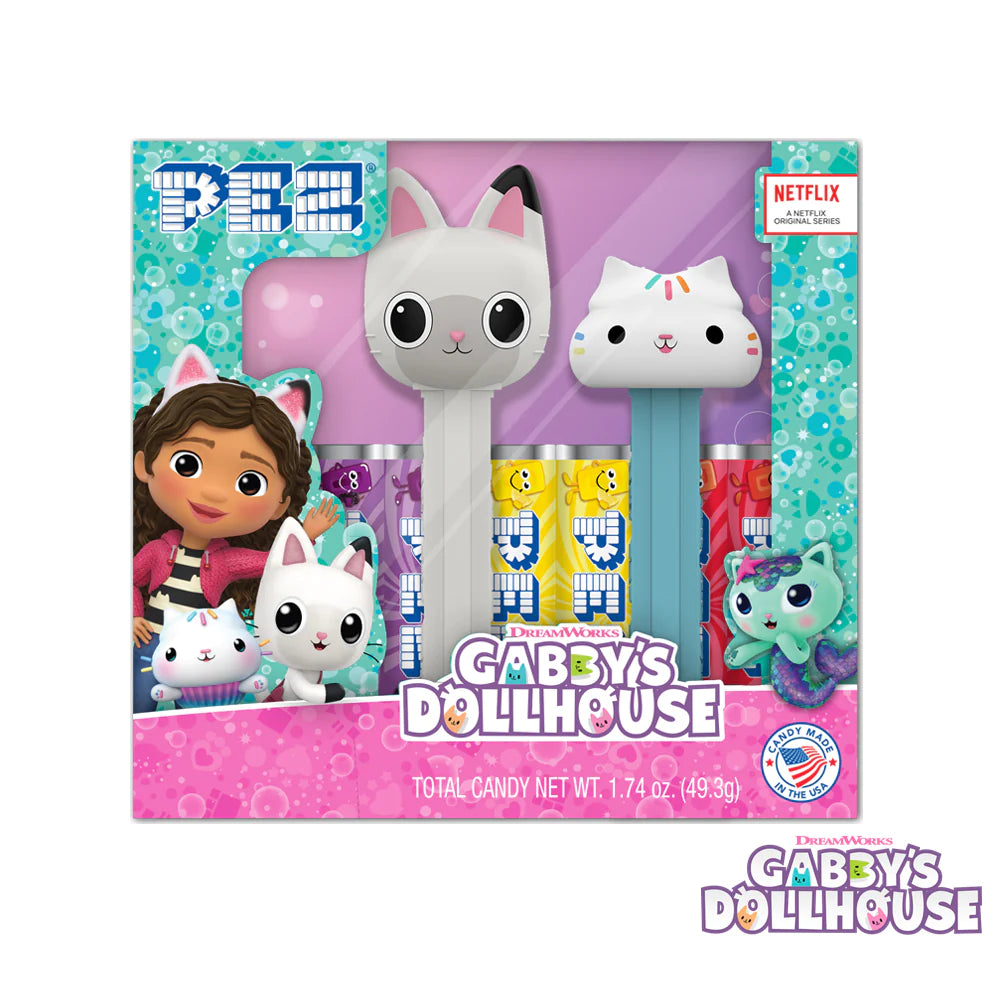 PEZ Gabby's Doll House Twin Pack Gift Set